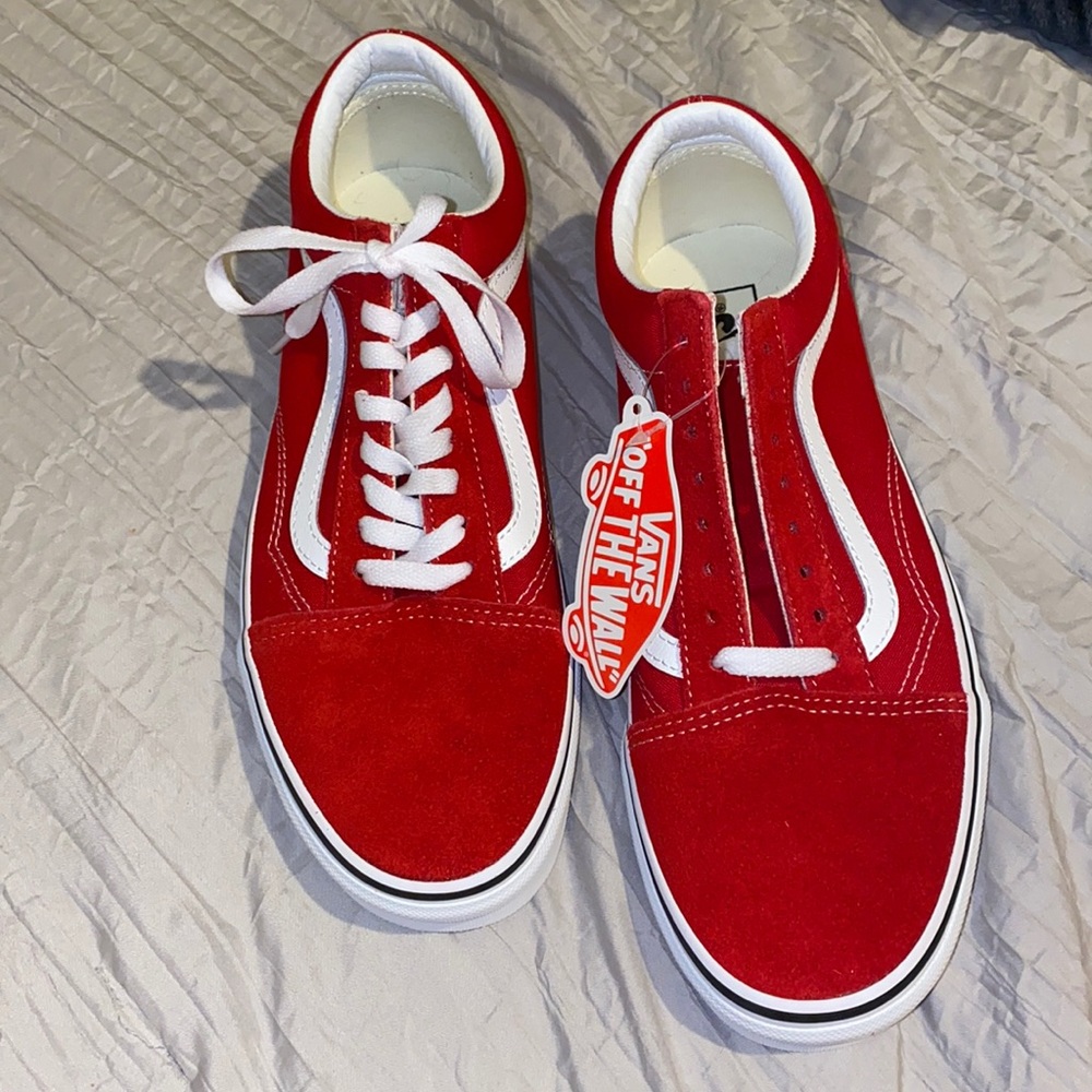 Old Skool Red Vans